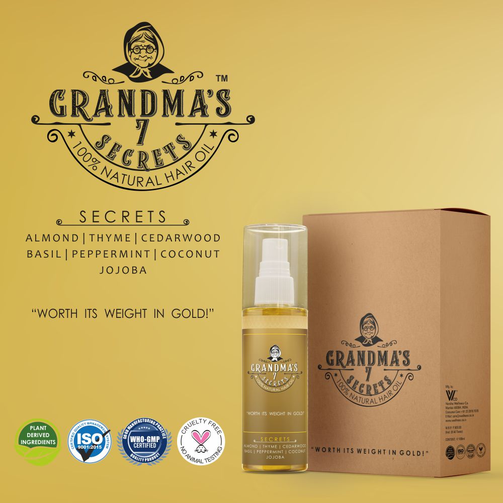 Grandmas 7 Secrets Natural Hair Oil