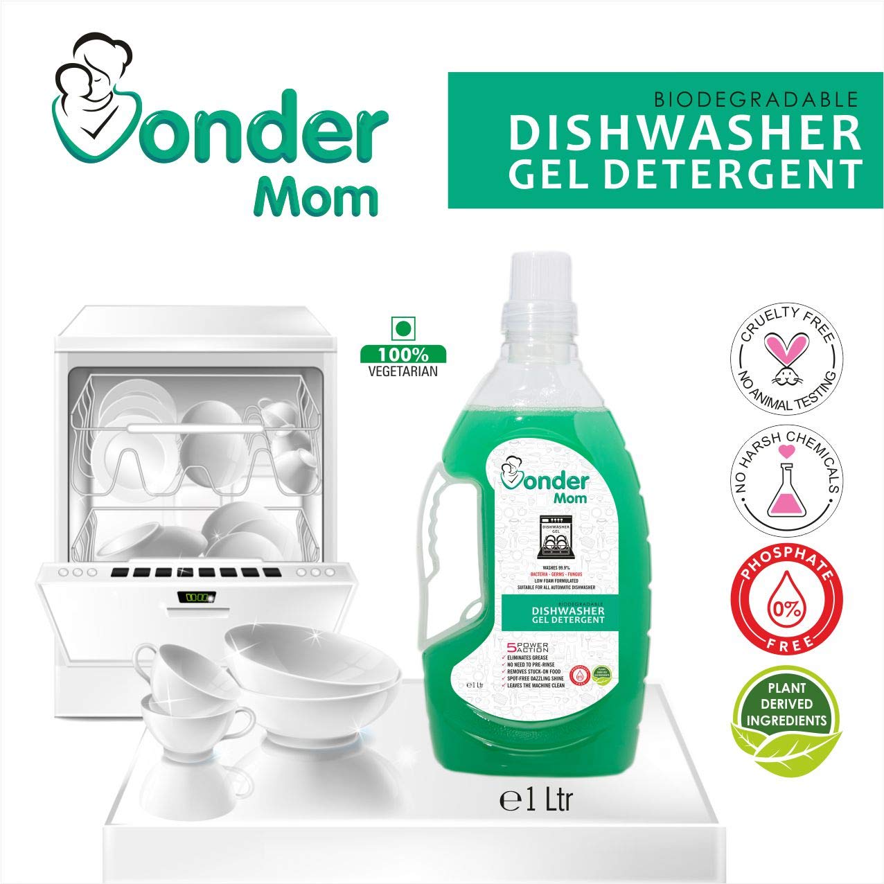 Vonder Mom Dishwasher Gel Detergent